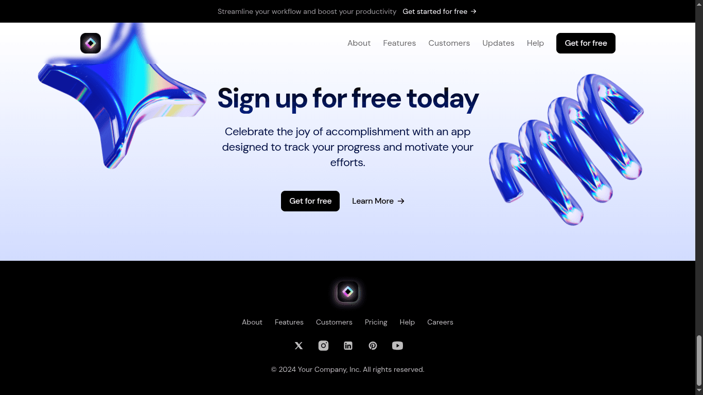Modern Landing Page